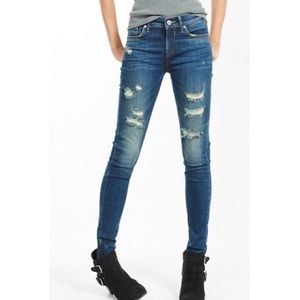 3 for $20, $5.95 shipping! Express Mid Rise Distressed jeans